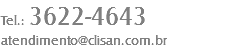Tel.: 3622-4643
atendimento@clisan.com.br